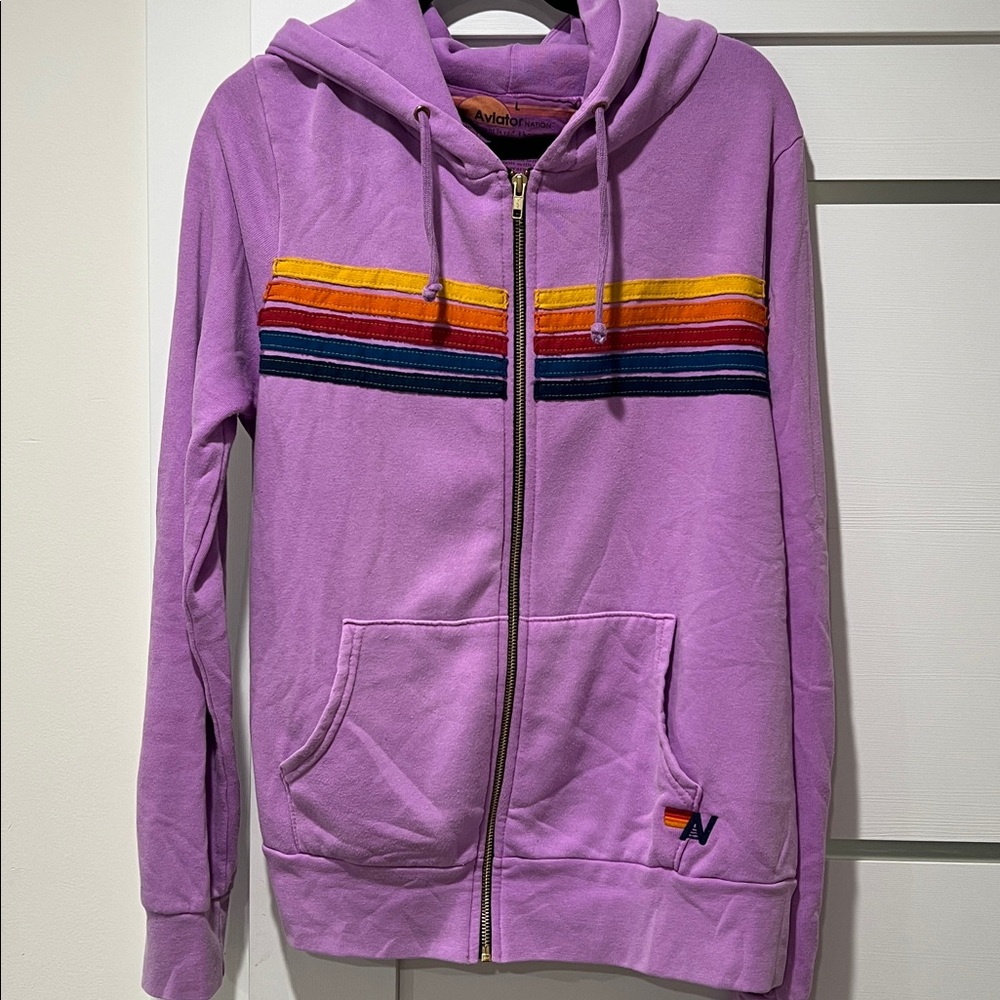 Aviator Nation 5 Stripe Sweatshirt